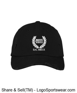 Misfits and Rebels Distressed Cap Design Zoom